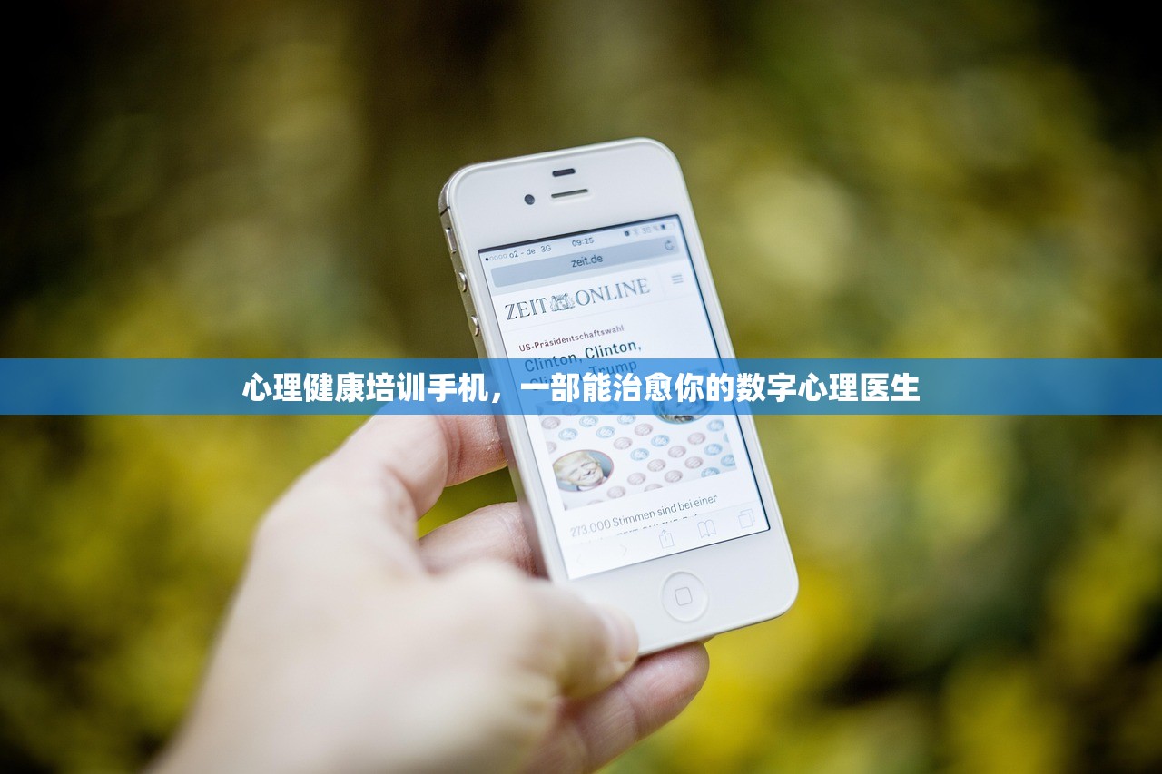 心理健康培训手机，一部能治愈你的数字心理医生